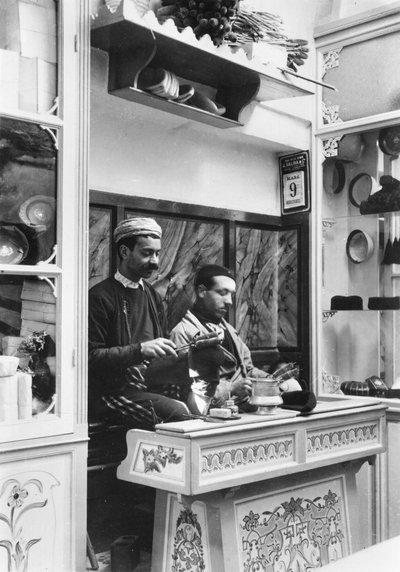 Fabrication of Fez by French Photographer